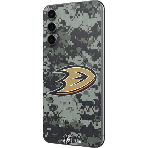 NHL Anaheim Ducks Camo Galaxy A14 5G Skin
